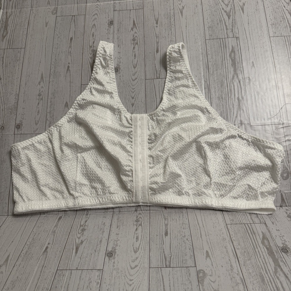 Leading Lady Front Close Bra 151 Size 56 B/C/D NEW White 56B 56C 56D Wireless